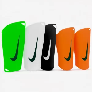 Espinilleras Deportivas (Chimpas) Nike Style – Negro, Blanco, Verde o Naranja
