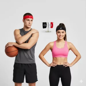 Bandas Deportivas para la Cabeza (Binchas) – Pack de Cintas Absorbentes Estilo Nike, Jordan y Under Armour