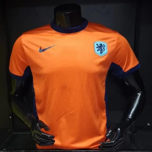 ¡Liquidación! Camiseta Países Bajos Naranja – Réplica Clásica del León Negro