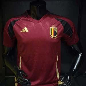 ¡Liquidación! Camiseta Bélgica Vinotinto – Réplica con Escudo Real
